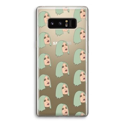 King Kylie: Samsung Galaxy Note 8 Transparant Hoesje