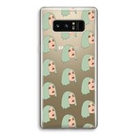 King Kylie: Samsung Galaxy Note 8 Transparant Hoesje