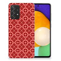 Samsung Galaxy A52 (5G/4G) TPU bumper Batik Rood - thumbnail