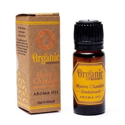 Organic Goodness Aroma Olie Misore Chandan Sandelhout (10 ml)