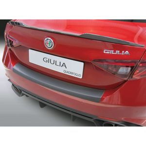 Bumper beschermer passend voor Alfa Romeo Giullia Quadrifoglio 2016+ Zwart GRRBP677