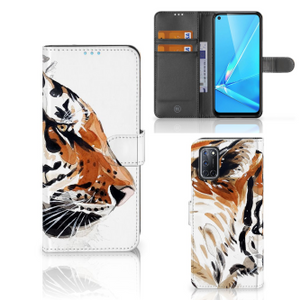 Hoesje OPPO A72 | OPPO A52 Watercolor Tiger