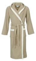 Carl Ross Carl Ross unisex badjas 740300 cork/off white XL