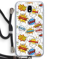 Pow Smack: Samsung Galaxy J5 (2017) Transparant Hoesje met koord