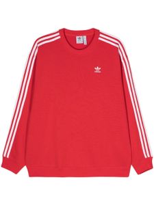 adidas sweat à logo brodé - Rouge