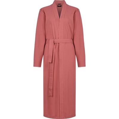 Cawö Cawo Dames Home Kimono, extra licht Uni 812 48/50 koralle