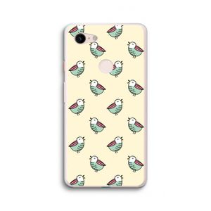 Vogeltjes: Google Pixel 3 XL Transparant Hoesje