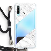 Biggest stripe: Huawei P Smart Pro Transparant Hoesje met koord