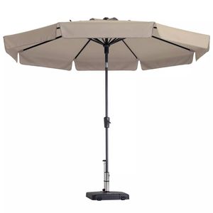 Madison Parasol Flores Luxe 300 cm ecru PAC2P016