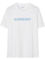 Burberry t-shirt en coton à logo imprimé - Blanc - thumbnail