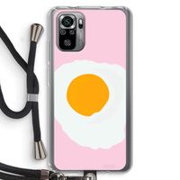 Sunny side up: Xiaomi Redmi Note 10S Transparant Hoesje met koord