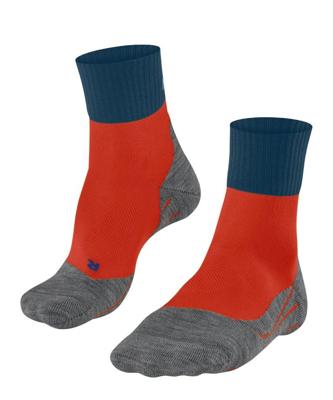 Falke TK2 Explore Cool Korte Wandelsok Heren Red Sun 39-41