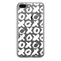 XOXO: iPhone 8 Plus Transparant Hoesje