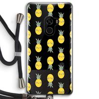 Ananas: Xiaomi Mi Mix 2 Transparant Hoesje met koord