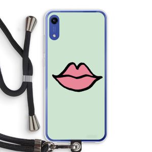 Kusje: Honor Play 8A Transparant Hoesje met koord