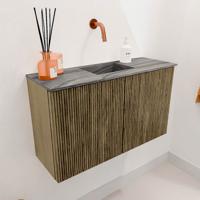 Toiletmeubel Mondiaz Joya Dlux | 70 cm | Meubelkleur Dusk | Faye wastafel Sombra Wasbak Midden | Zonder kraangat(en) Toiletmeubel Mondiaz Joya Dlux | 70 cm | Meubelkleur Dusk | Faye wastafel Sombra Wasbak Midden | Zonder kraangat(en)