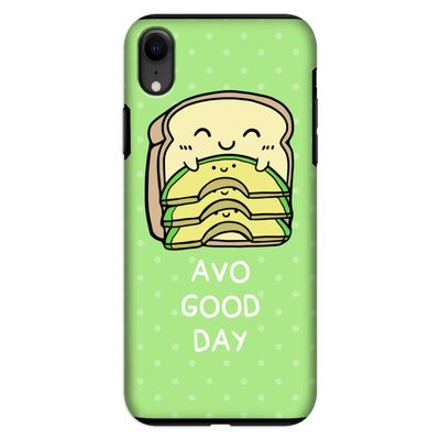 Avo Good Day: iPhone XR Tough Case