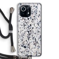Gespikkelde marmer: Xiaomi Mi 11 Transparant Hoesje met koord