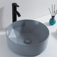 SaniGoods Rombo waskom 40x14cm lichtgrijs - thumbnail