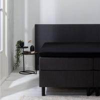 Topper Hoeslaken - Luna Stretch - - 90x200 cm - Keuze Uit Meerdere Kleuren - Luna Bedding - Dekbed-Discounter.nl