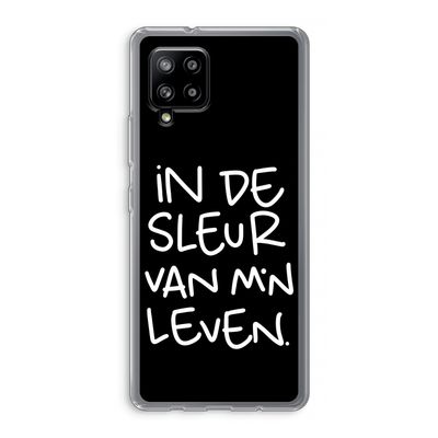 De Sleur: Samsung Galaxy A42 5G Transparant Hoesje