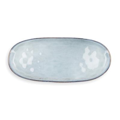 Serveerschaal Quid Boreal Blauw Keramisch 36 x 16 cm (2 Stuks) (Pack 2x)
