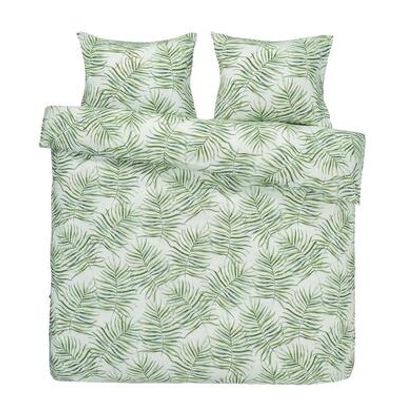 Easy dekbedovertrek Astrid - groen - 200x200 cm