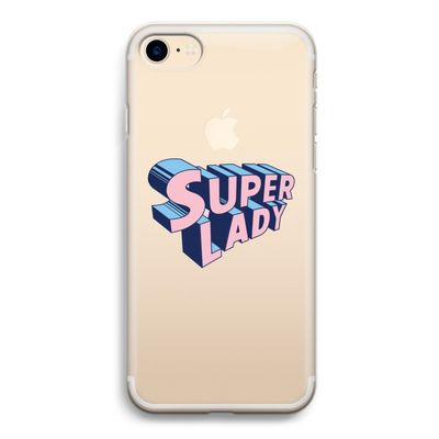 Superlady: iPhone 7 Transparant Hoesje