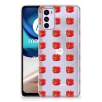 Motorola Moto G42 | Siliconen Case | Paprika Red