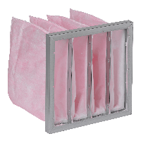 Synthetische Zakkenfilter - 287 x 287 x 500 mm - Klasse F7