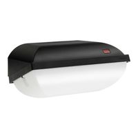 Philips beveiligingslamp LED 18W met schemerschakelaar zwart BWC120 LED