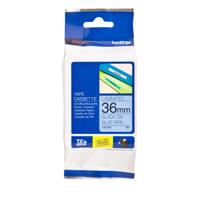 Brother TZE-561 labelprinter-tape Zwart op blauw