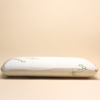 2e -50% Hoofdkussen - Orthopedisch Bamboo - Viscogel - Voor Zij- En Rugslaper - Traagschuim - Ondersteunend & Drukverlagend En Thermobeschermend - Dekbed-Discounter.nl