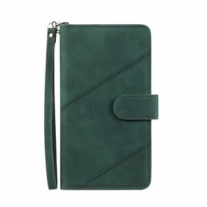 iPhone 11 Pro Max hoesje - Bookcase - Koord - Pasjeshouder - Portemonnee - Kunstleer - Groen