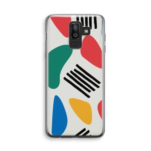 Illustratieve pop 1: Samsung Galaxy J8 (2018) Transparant Hoesje