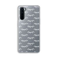 Wimpers: OnePlus Nord Transparant Hoesje