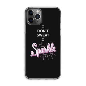 Sparkle quote: iPhone 11 Pro Max Transparant Hoesje
