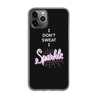 Sparkle quote: iPhone 11 Pro Max Transparant Hoesje