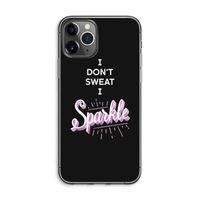Sparkle quote: iPhone 11 Pro Max Transparant Hoesje