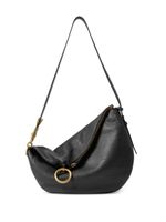 Burberry sac porté épaule Knight médium en cuir - Noir