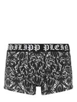 Philipp Plein boxer à logo Chrome imprimé - Noir - thumbnail