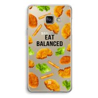 Eat Balanced: Samsung A3 (2017) Transparant Hoesje