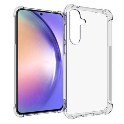 Anti-shock Back Cover voor de Samsung Galaxy A55 Transparant