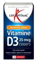 Vitamine D3 25mcg 60 Capsules