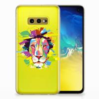 Samsung Galaxy S10e Telefoonhoesje met Naam Lion Color