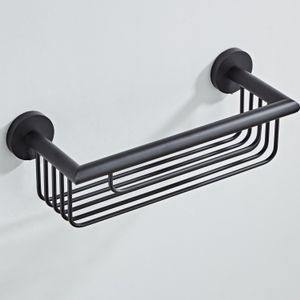Doucherek BWS Nero Shampoo Houder Mat Zwart