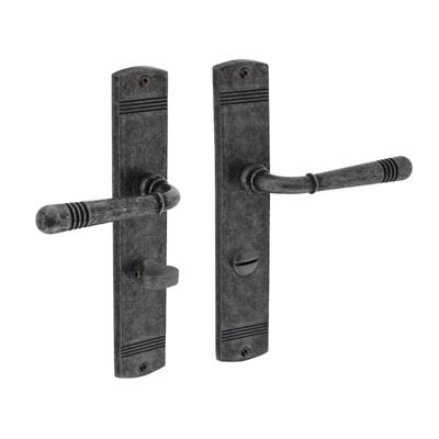Intersteel Klassieke deurklinkHelena WC-sluiting 63/8 oud grijs - 0021.170565