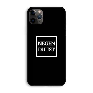 Negenduust black: iPhone 11 Pro Max Biologisch afbreekbaar hoesje