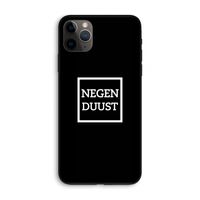 Negenduust black: iPhone 11 Pro Max Biologisch afbreekbaar hoesje