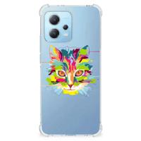 Xiaomi Redmi Note 12 5G Stevig | Bumper Hoesje | Cat Color